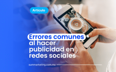 Errores comunes al hacer publicidad en redes sociales
