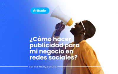¿Cómo hacer publicidad para mi negocio en redes sociales?